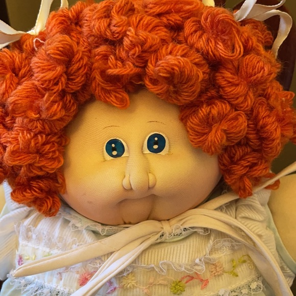 Original 1984 Little People/Cabbage Patch red-headed rare cloth doll in EUC - Picture 2 of 14